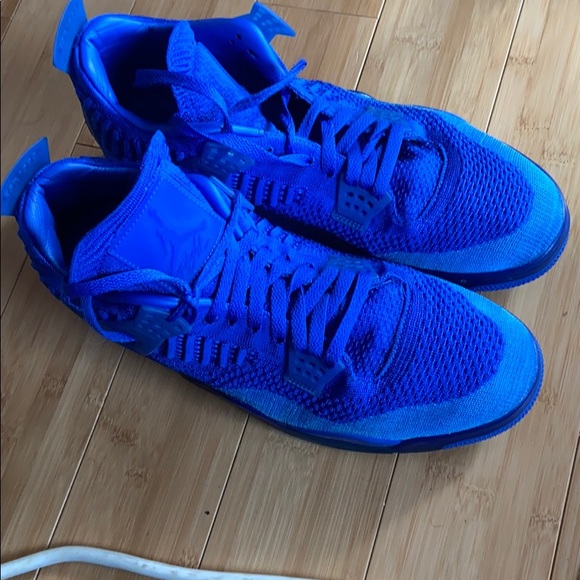 These are air Jordan 4 hyper royal main image 5
